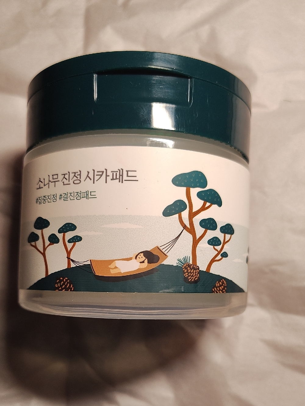 ROUND‎ LAB PINE CALMING CICA PAD 50 Sheets NIB